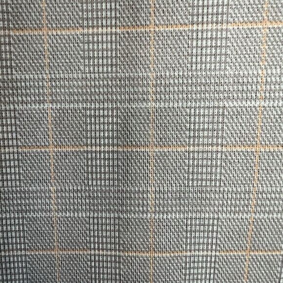 Nanette Lepore pull on grey white checkered ankle pants academia professional - Picture 12 of 16